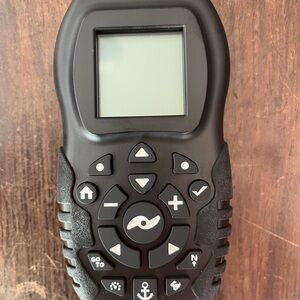 Black Handheld GPS Device
